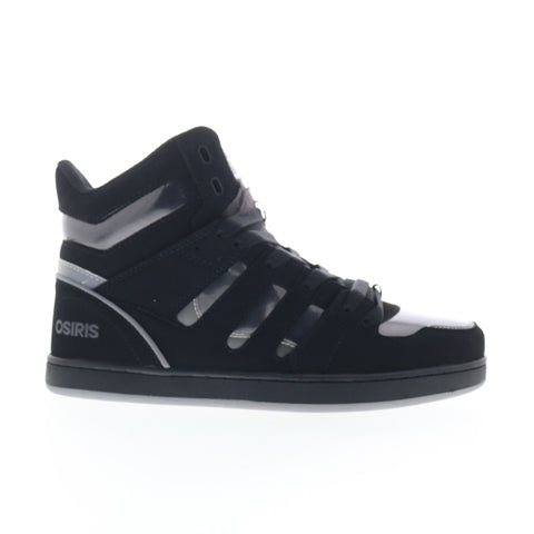 Osiris CHN 1373 844 Mens Black Synthetic Skate Inspired Sneakers Shoes