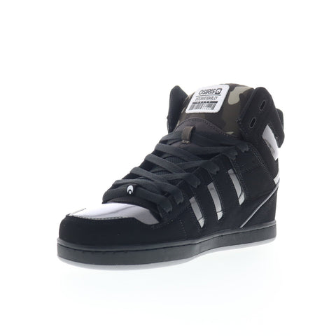 Osiris CHN 1373 844 Mens Black Synthetic Skate Inspired Sneakers Shoes