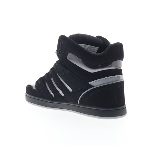 Osiris CHN 1373 844 Mens Black Synthetic Skate Inspired Sneakers Shoes