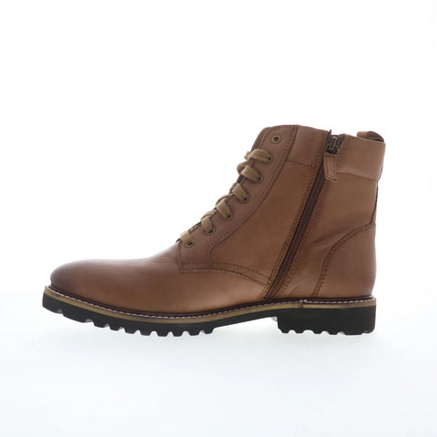 Softwalk Leara LEARA Womens Brown Leather Zipper Casual Dress Boots