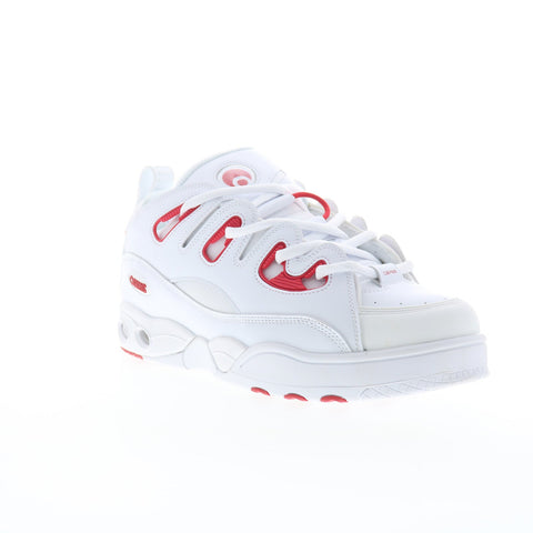 Osiris D3 E 1375 2632 Mens White Synthetic Skate Inspired Sneakers Shoes