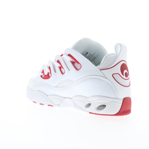 Osiris D3 E 1375 2632 Mens White Synthetic Skate Inspired Sneakers Shoes