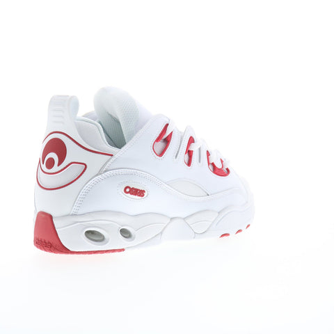Osiris D3 E 1375 2632 Mens White Synthetic Skate Inspired Sneakers Shoes