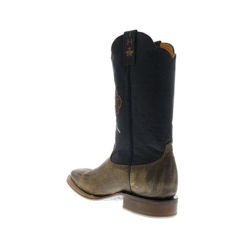 Tin Haul Wallhanger Fish A Plenty Sole Mens Brown Wide Cowboy Western Boots