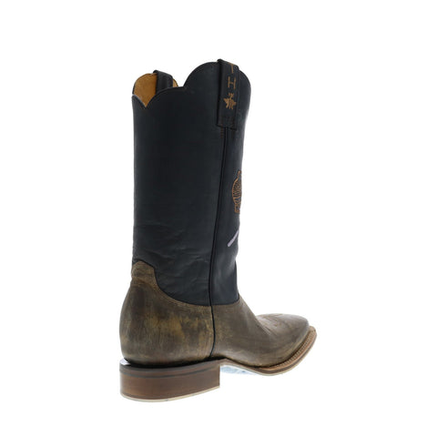 Tin Haul Wallhanger Fish A Plenty Sole Mens Brown Cowboy Western Boots