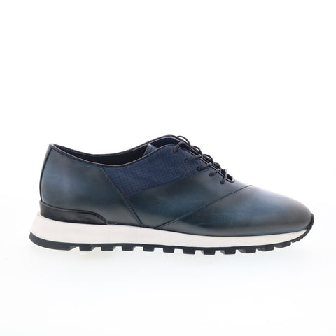 Zelli Italia Buttero Runner 14-653-BLU Mens Blue Lifestyle Sneakers Shoes