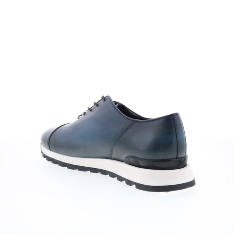Zelli Italia Buttero Runner 14-653-BLU Mens Blue Lifestyle Sneakers Shoes