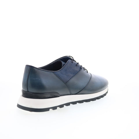 Zelli Italia Buttero Runner 14-653-BLU Mens Blue Lifestyle Sneakers Shoes