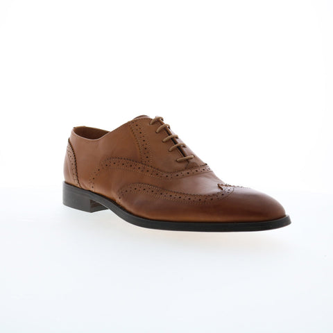 Parc City Boot Co. Landsdowne Mens Brown Oxfords Wingtip & Brogue Shoes
