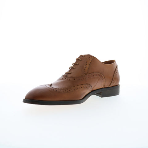 Parc City Boot Co. Landsdowne Mens Brown Oxfords Wingtip & Brogue Shoes