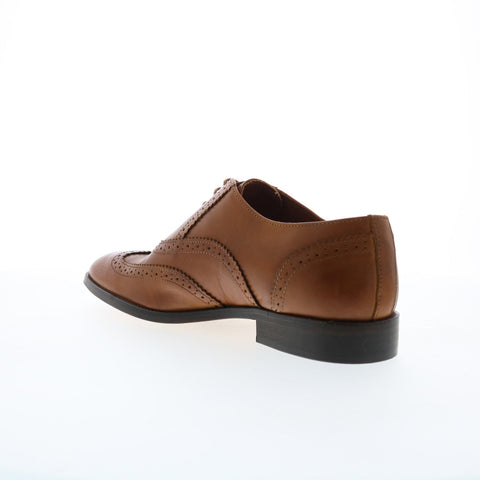 Parc City Boot Co. Landsdowne Mens Brown Oxfords Wingtip & Brogue Shoes