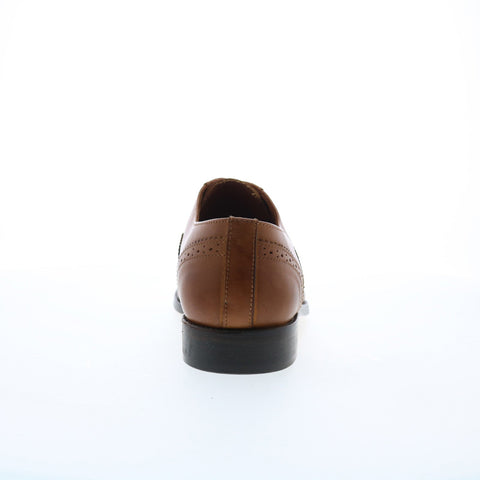 Parc City Boot Co. Landsdowne Mens Brown Oxfords Wingtip & Brogue Shoes