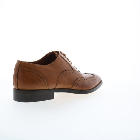 Parc City Boot Co. Landsdowne Mens Brown Oxfords Wingtip & Brogue Shoes