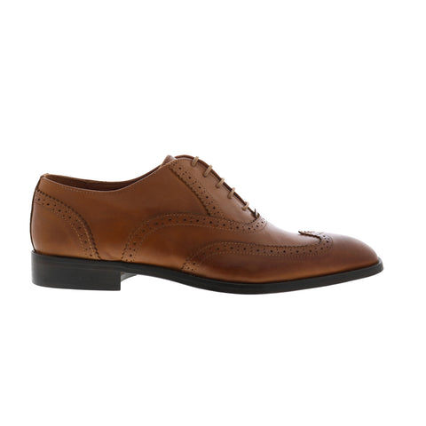 Parc City Boot Co. Landsdowne Mens Brown Oxfords Wingtip & Brogue Shoes