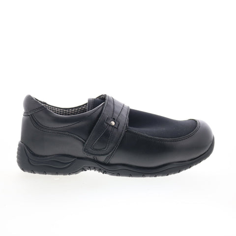 Drew Antwerp 14331-99 Womens Black Leather Loafer Flats Shoes