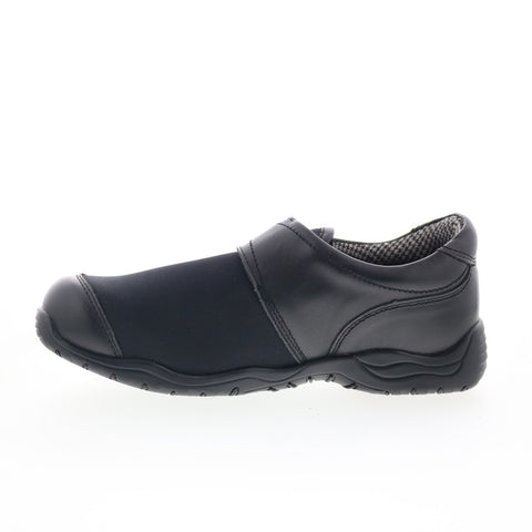 Drew Antwerp Womens Black Extra Wide Loafer Flats Shoes