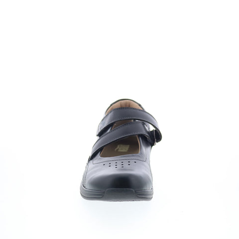 Drew Orchid 14370-12 Womens Black Narrow Leather Lifestyle Sneakers Shoes