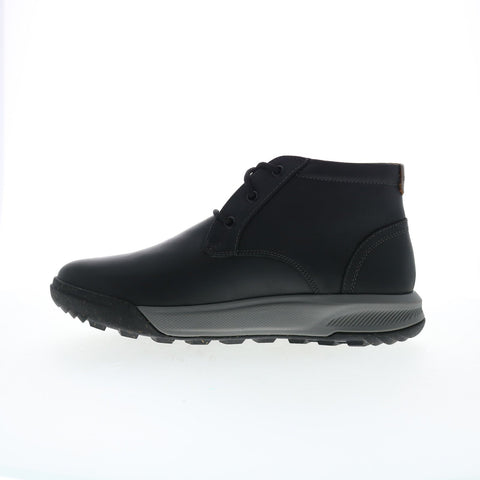 Florsheim Trailmix Chukka 14424-010 Mens Black Wide Leather Chukkas Boots
