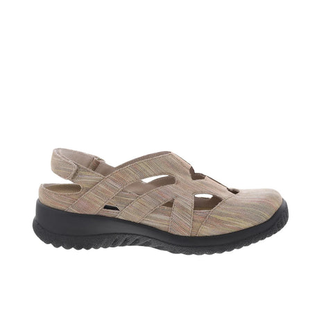 Drew Smiles 14791-2C Womens Brown Leather Strap Slingback Sandals Shoes