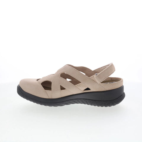 Drew Smiles 14791-72 Womens Brown Leather Strap Slingback Sandals Shoes