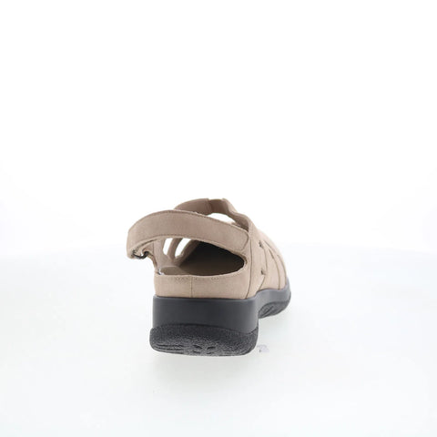 Drew Smiles 14791-72 Womens Brown Leather Strap Slingback Sandals Shoes