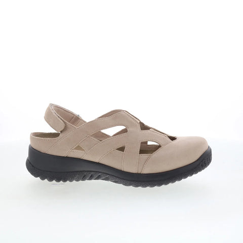 Drew Smiles 14791-72 Womens Brown Leather Strap Slingback Sandals Shoes