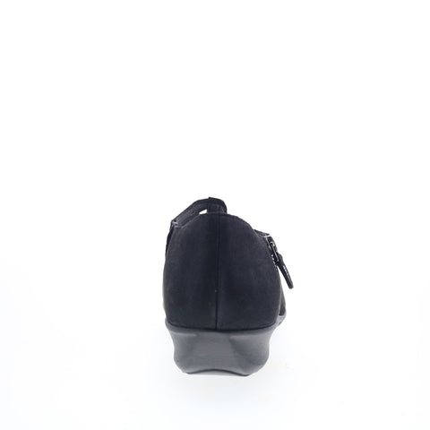 Drew Metro 14794-16 Womens Black Leather Lifestyle Sneakers Shoes