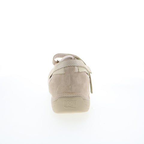 Drew Buttercup 14802-30 Womens Beige Wide Synthetic Mary Jane Flats Shoes