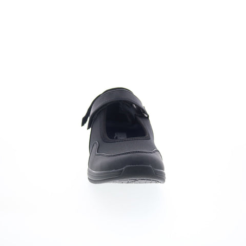 Drew Buttercup 14802-99 Womens Black Synthetic Strap Mary Jane Flats Shoes