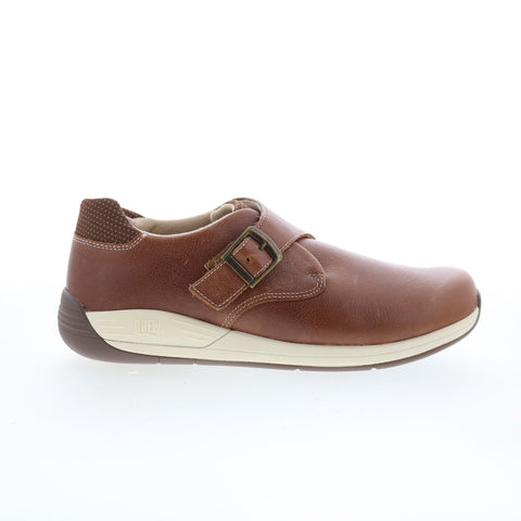 Drew Tempo 14806-7T Womens Brown Leather Loafer Flats Shoes