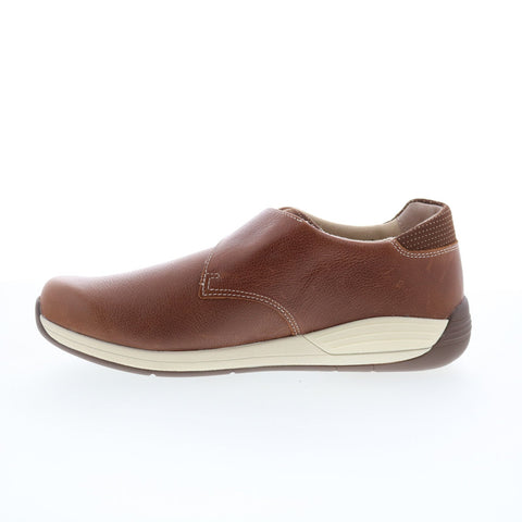 Drew Tempo 14806-7T Womens Brown Leather Loafer Flats Shoes