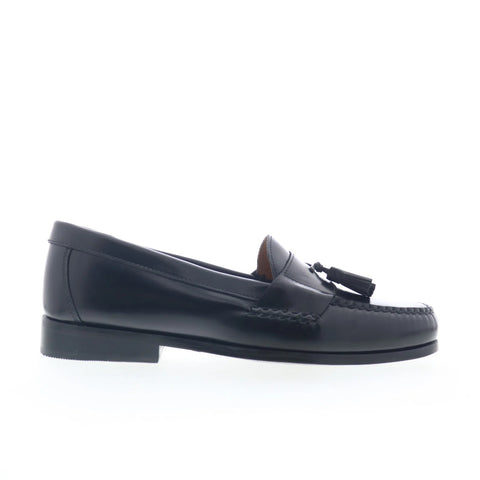 Johnston & Murphy 15-1095 Mens Black Wide Loafers & Slip Ons Casual Shoes