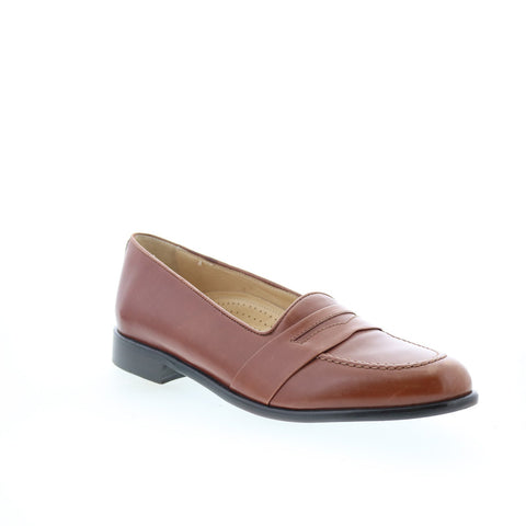 Zelli Italia Savannah Calfskin Penny Loafer Mens Brown Loafers Penny Shoes