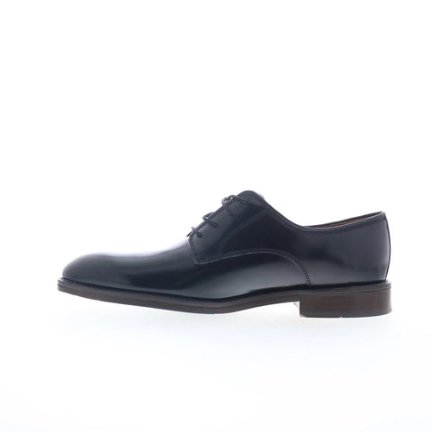 Johnston & Murphy 15-7931 Mens Black Oxfords & Lace Ups Plain Toe Shoes