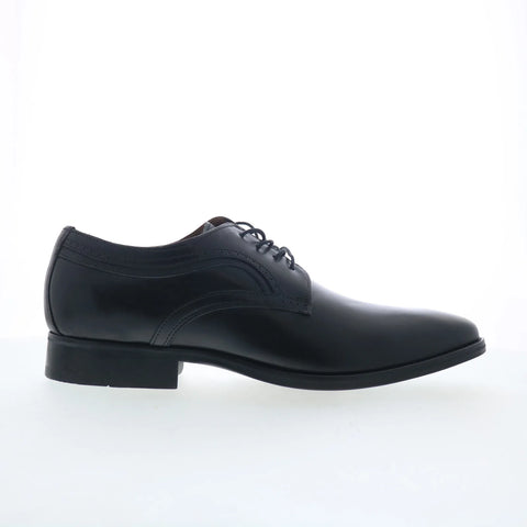Johnston & Murphy 15-8011 Mens Black Oxfords & Lace Ups Plain Toe Shoes