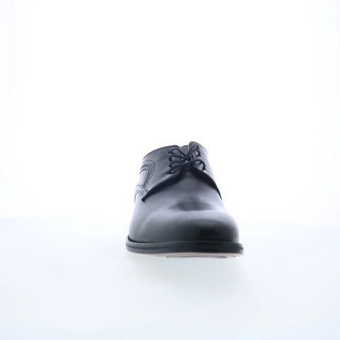Johnston & Murphy 15-8011 Mens Black Oxfords & Lace Ups Plain Toe Shoes