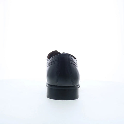 Johnston & Murphy 15-8011 Mens Black Oxfords & Lace Ups Plain Toe Shoes
