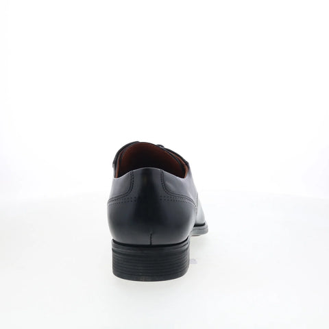 Johnston & Murphy 15-8035 Mens Black Oxfords & Lace Ups Cap Toe Shoes