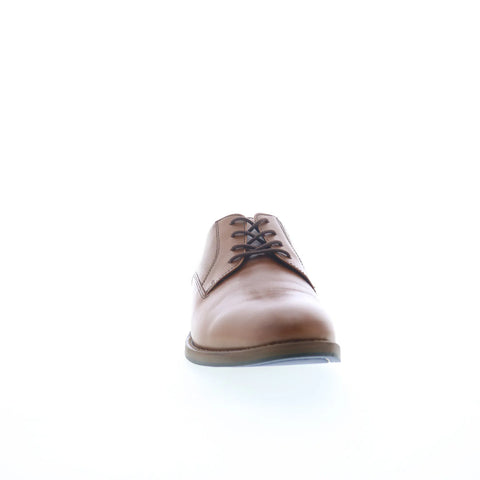 Johnston & Murphy 15-8290 Mens Brown Oxfords & Lace Ups Plain Toe Shoes