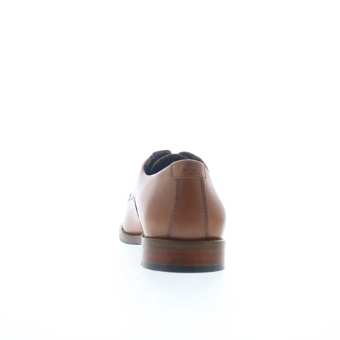 Johnston & Murphy 15-8290 Mens Brown Oxfords & Lace Ups Plain Toe Shoes