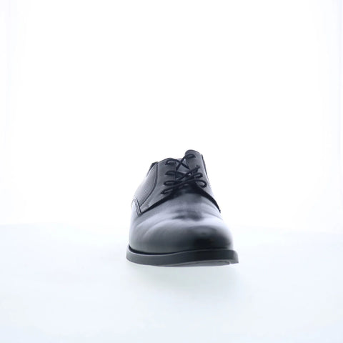 Johnston & Murphy 15-8291 Mens Black Oxfords & Lace Ups Plain Toe Shoes