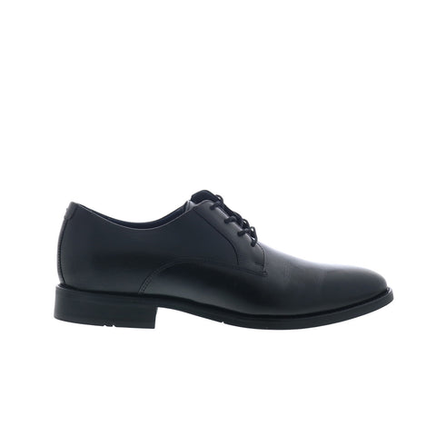 Johnston & Murphy 15-8291 Mens Black Oxfords & Lace Ups Plain Toe Shoes