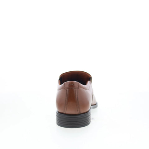 Johnston & Murphy 15-8304 Mens Brown Leather Loafers & Slip Ons Casual Shoes