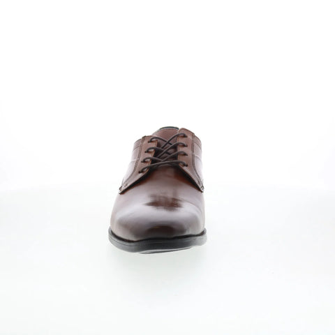 Johnston & Murphy 15-8662 Mens Brown Wide Oxfords & Lace Ups Casual Shoes