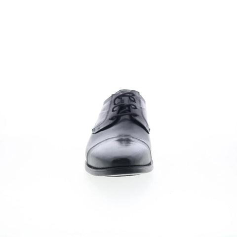 Johnston & Murphy 15-8666 Mens Black Oxfords & Lace Ups Cap Toe Shoes