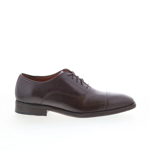 Johnston & Murphy 15-8853 Mens Brown Oxfords & Lace Ups Cap Toe Shoes