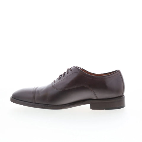 Johnston & Murphy 15-8853 Mens Brown Oxfords & Lace Ups Cap Toe Shoes