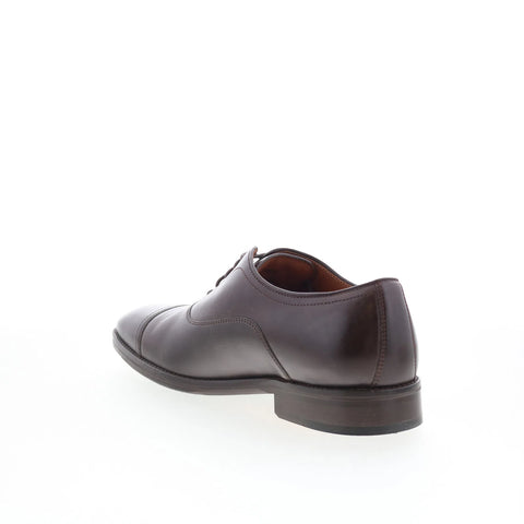 Johnston & Murphy 15-8853 Mens Brown Oxfords & Lace Ups Cap Toe Shoes