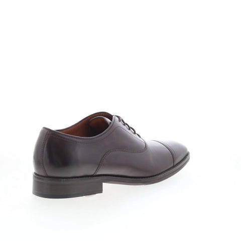 Johnston & Murphy 15-8853 Mens Brown Oxfords & Lace Ups Cap Toe Shoes