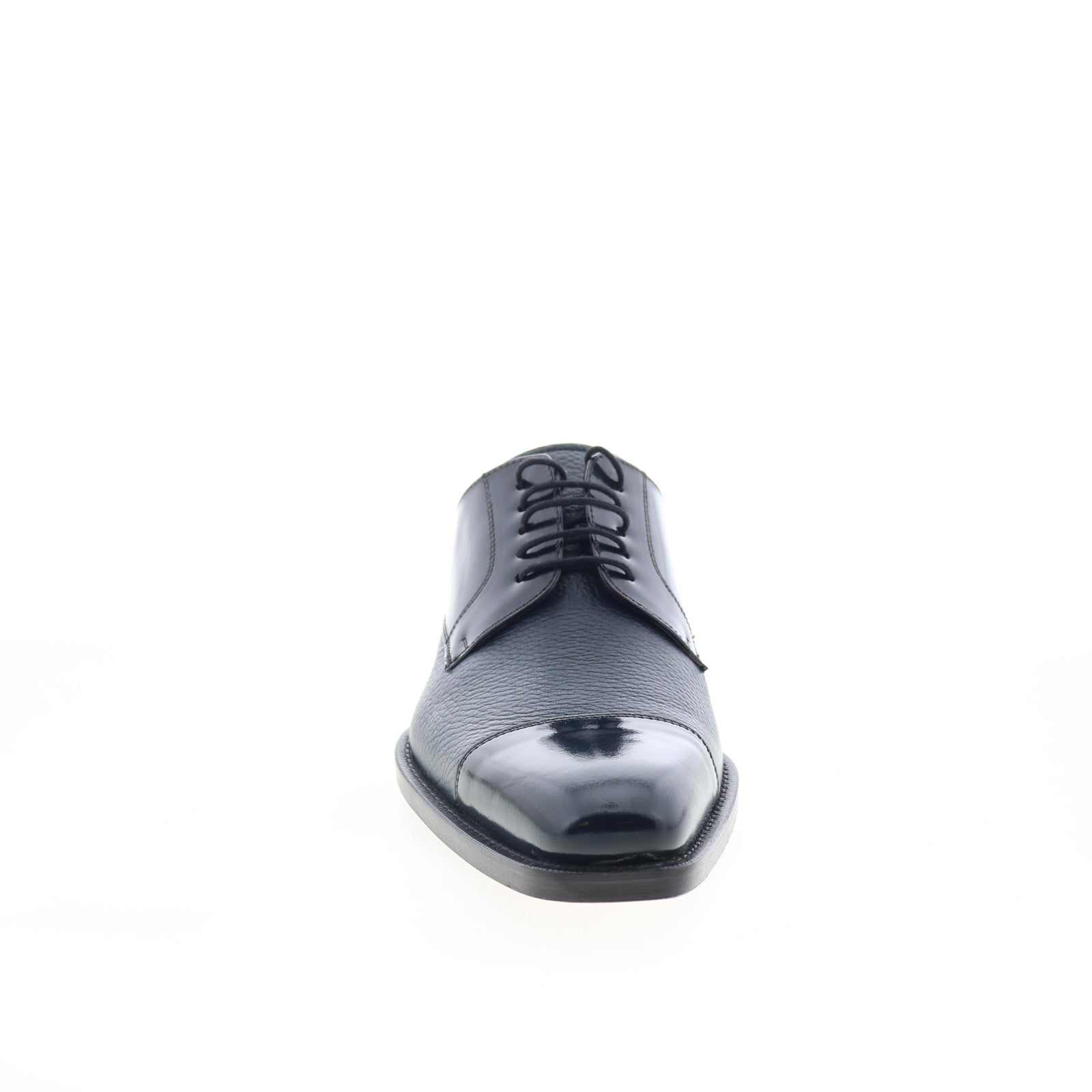 Mezlan Soka 15089 Mens Black Leather Oxfords & Lace Ups Cap 